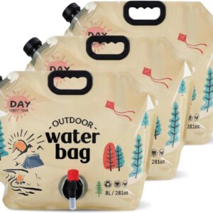 Set de 3 Recipientes de Almacenamiento de Agua